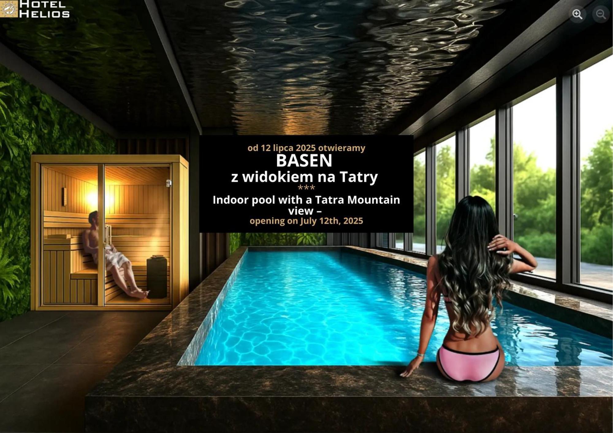 Hotel Helios 300M Od Krupowek Nowy Basen Od 12 Lipca ซาโกปาเน ภายนอก รูปภาพ
